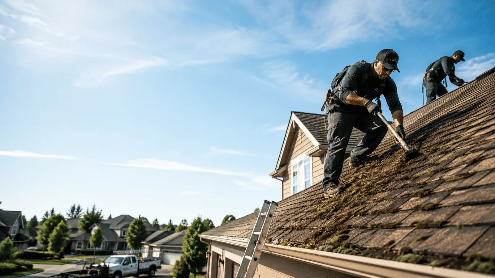 Roof Moss Removal in Scarbro, WV near me